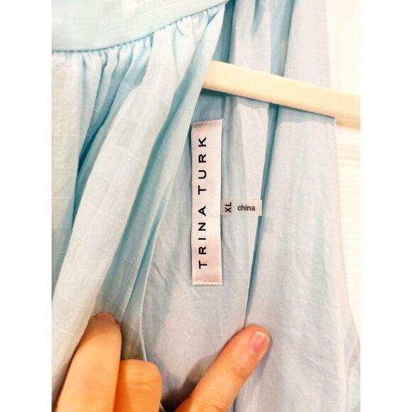 Trina Turk Women’s Tiered Full Length Sunglasses Dress XL - Picture 7 of 8